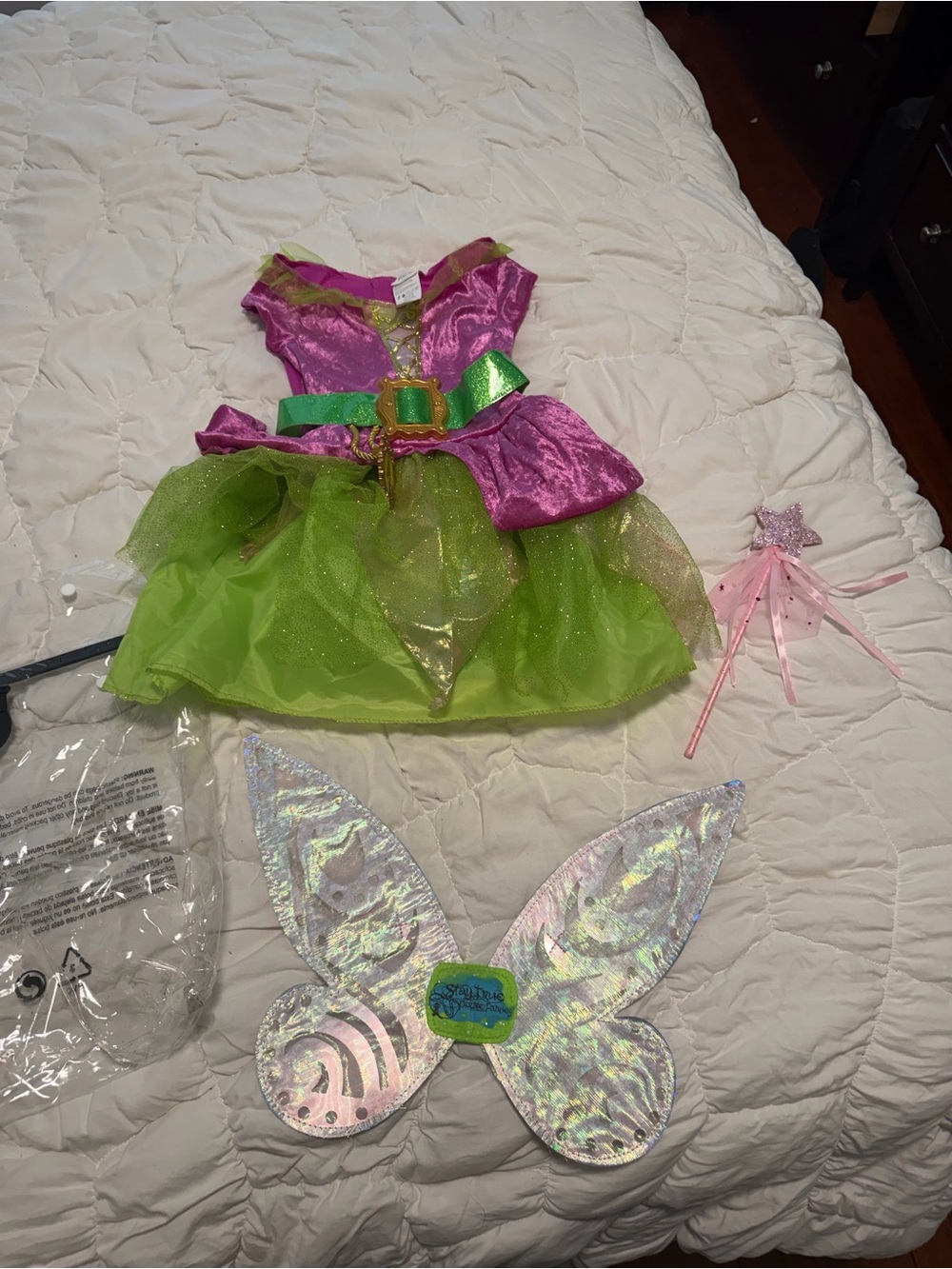 Little girl tinker bell Costume S 4-6X
